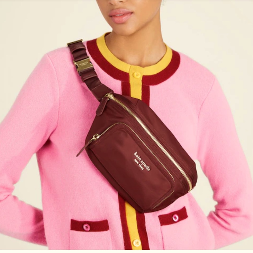 Kate Spade The Little Better Sam Nylon Medium Belt Bag MSRP $178